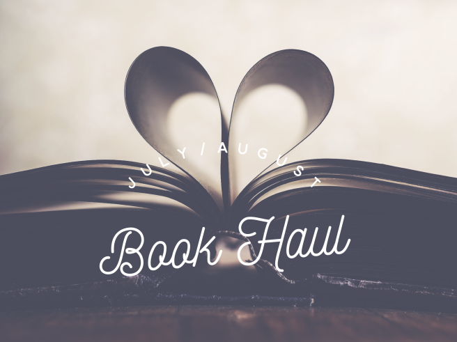 July August Book Haul